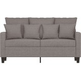 vidaXL Dvosed taupe 120 cm blago | Shoptok.si