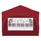  Zložljivi šotor za zabave 575 x 288 x 245 cm Burgundija, (5000248715) | Shoptok.si