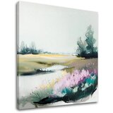  Pejzaž na platnu neobično mesto na livadi (pastel vorld) | ePonuda.com