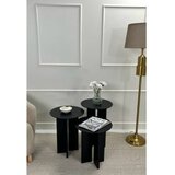 Hanah home set za kafu leo (55 + 50 + 45) black (313RTX1143) | ePonuda.com