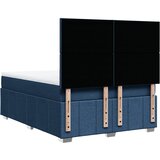  Krevet s oprugama i madracem plavi 160x200 cm od tkanine | shoptok.hr