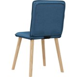  Jedilni stoli 4 kosi modro blago, (21822326) | Shoptok.si