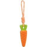 Trixie igračka za pse mrkva na užetu - oko D 39 cm | shoptok.hr