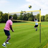  Mreža za odbojko na mivki, nastavljiva višina s stojalom | Shoptok.si