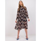 Italy Moda Dress-DHJ-SK-15177.06P-black-beige | shoptok.hr