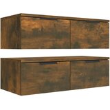  Zidni ormarići 2 kom boja hrasta 68x30x20 cm konstruirano drvo | shoptok.hr