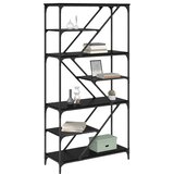  Polica Crni hrast 91 x 36 x 176 cm Konstruirano drvo | shoptok.hr