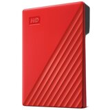Western Digital Eksterni hard disk My Passport 6TB USB 3.2 Red | ePonuda.com