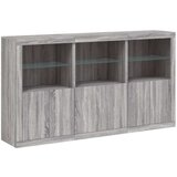  Komoda s LED svjetlima boja sivog hrasta 181 5x37x100 cm | shoptok.hr