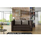ELTAP Smeđa sklopiva sofa od šenila 132 cm Neva – | shoptok.hr