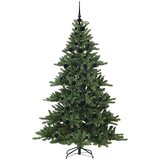 vidaXL Umetno Zložljivo Božično Drevo z stojalom Zelena 180 cm PVC | Shoptok.si