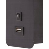  Zidno spot svetlo sa USB punjačem 1xGU10/35W/230V crno | Eponuda.com