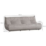 Atelier Del Sofa sofa sa 3 sedišta bocek white | Eponuda.com