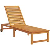  sončni ležalnik z mizo iz trdnega akacijevega lesa, sončni ležalnik iz trdnega akacijevega lesa | Shoptok.si