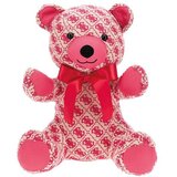  MEDVJEDIĆ GUESS 25*30CM h.17CM JACQUARD PINK FUKSIJA | Eponuda.ba