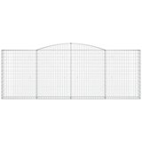  Lučne gabionske košare 4 kom 400x30x40/60 cm pocinčano željezo | Eponuda.com