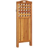 Sobna pregrada s 3 panela 121,5x2x115 cm masivno bagremovo drvo | Eponuda.ba