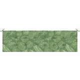 vidaXL Vrtna blazina z vzorcem listov 180x50x4 cm Oxford tkanina | Shoptok.si