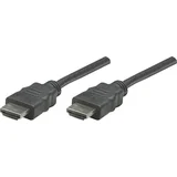 HDMI priključni kabel [1x HDMI utikač 1x HDMI utikač] 7.50 m, crna, 1920 x 1080 piksela