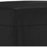  3-dijelni set sofa s jastucima crna od umjetne kože | shoptok.hr