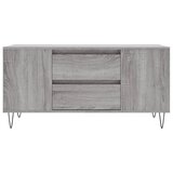  Stolić za kavu boja hrasta 102x44,5x50 cm od konstruiranog drva Siva | Shoptok.si