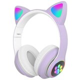  Slušalice za djecu CAT EAR Kids STN-28, bluetooth, ljubičaste | Eponuda.ba