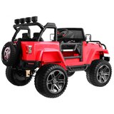  Otroški avto na akumulator Monster Jeep 4 x 4 - DVOSED - rdeč | Shoptok.si