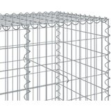  Gabionska košara s poklopcem 850x100x100 cm pocinčano željezo | shoptok.hr
