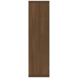 Ormarić s ogledalom LED boja smeđeg hrasta 76 x 15 x 55 cm | shoptok.hr