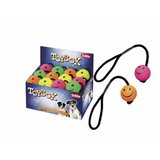 Nobby žoga na vrvi smiley, guma - 6,3 cm | Shoptok.si