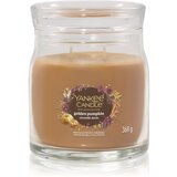 Yankee Candle Golden Pumpkin dišeča sveča Signature 368 g | Shoptok.si
