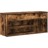  Klupa za cipele boja dimljenog hrasta 102x30,5x45 cm drvena | Eponuda.com