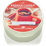 Kringle Candle Pumpkin Rum Toddy čajna sveča 42 g | Shoptok.si