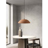  Ondaluce - Visilica na sajli RUSTIC 1xE27/15W/230V prečnik 50 cm beton/braon | Eponuda.com