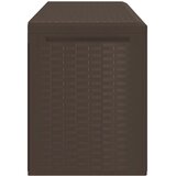  Vrtna kutija za pohranu smeđa 114 x 47 x 60 cm | shoptok.hr