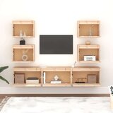 vidaXL TV ormarići 7 kom od masivne borovine | shoptok.hr