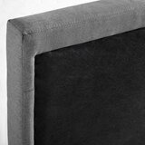 Bessagi Home Postelja Boxspring Melina, Siva, Z Nadvložkom, 180x200 | Shoptok.si
