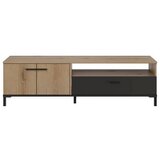MID.YOU Tv-element Trust, Črna, Barva Hrasta | Shoptok.si