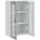  Zidni stakleni ormarić Siva Sonoma 60 x 31 x 100 cm | shoptok.hr