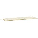 vidaXL Blazina za vrtno klop krem 180x50x7 cm oxford tkanina | Shoptok.si
