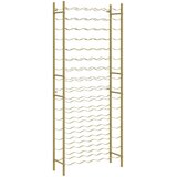 Stalak za vino za 96 boca zlatni metalni | shoptok.hr