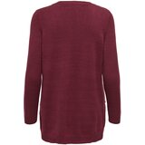 Only Pletena jopa 'ONLLESLY' burgund | Shoptok.si