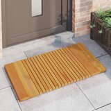  Prostirka za kupanje Smeđa 100 x 55 cm Čvrsto drvo akacije | shoptok.hr