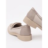 GOODIN Light beige loafers with leather insole | Shoptok.si