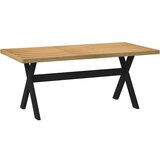 vidaXL Jedilna miza NOAIN 180x90x75 cm trdna borovina | Shoptok.si