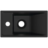 Ideal Standard Mat crni keramički umivaonik za WC 37x21 cm i.Life S – | shoptok.hr