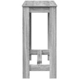  Barski stol sivi 102 x 50 x 103,5 cm od konstruiranog drva | shoptok.hr