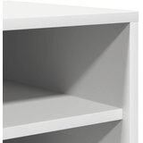Ormarić za cipele bijeli 31,5 x 35 x 90 cm konstruirano drvo | shoptok.hr