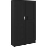 Maison Chic Knjižna omara - Knjižni regal črna 82,5x30,5x150 cm iverna plošča, (21724558) Cene