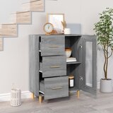  Komoda boja hrasta sonome 69,5 x 34 x 90 cm konstruirano drvo | shoptok.hr